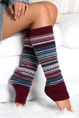 Short Fairisle Legwarmer king-general-store-5710.myshopify.com