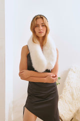 Faux Fur Short Collar Scarf king-general-store-5710.myshopify.com