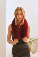 Faux Fur Short Collar Scarf king-general-store-5710.myshopify.com