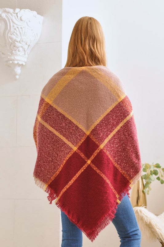 Plaid Winter Shawl Scarf king-general-store-5710.myshopify.com