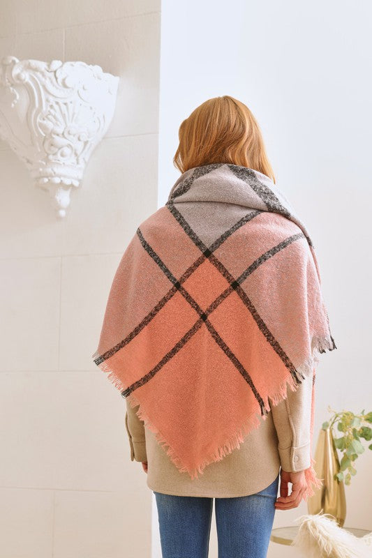 Plaid Winter Shawl Scarf king-general-store-5710.myshopify.com