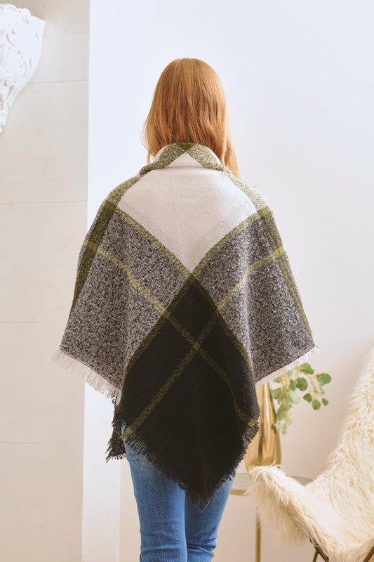 Plaid Winter Shawl Scarf king-general-store-5710.myshopify.com