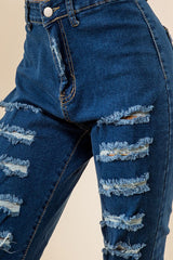 Dark Denim Front Back Cut Jeans king-general-store-5710.myshopify.com