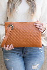 Quilted Wristlet Clutch king-general-store-5710.myshopify.com