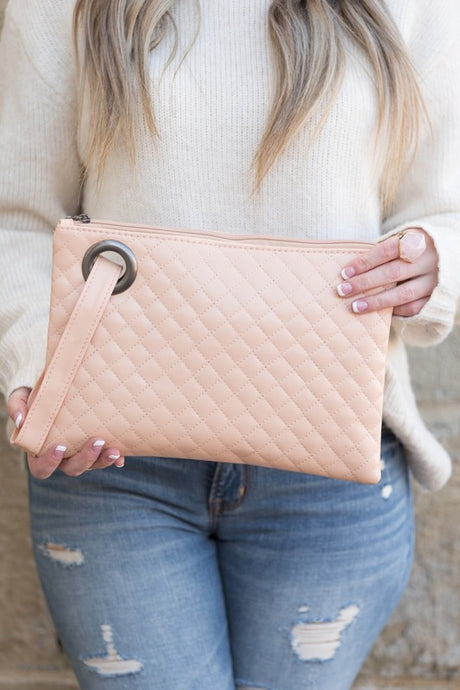 Quilted Wristlet Clutch king-general-store-5710.myshopify.com