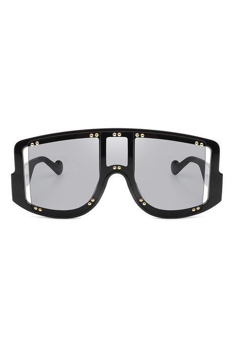 Oversize Square Fashion Shield Visor Sunglasses king-general-store-5710.myshopify.com