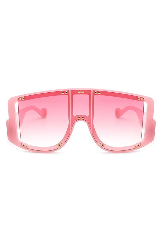 Oversize Square Fashion Shield Visor Sunglasses king-general-store-5710.myshopify.com