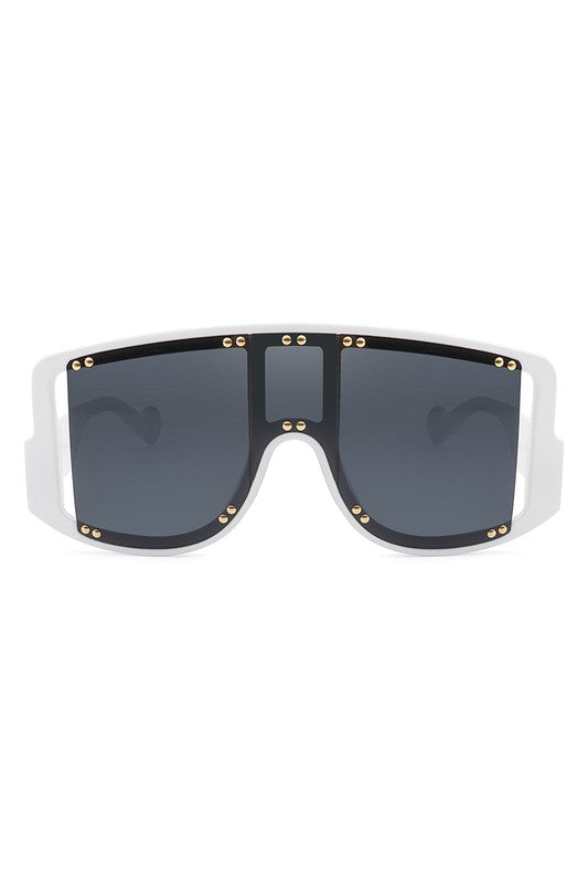 Oversize Square Fashion Shield Visor Sunglasses king-general-store-5710.myshopify.com