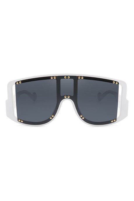 Oversize Square Fashion Shield Visor Sunglasses king-general-store-5710.myshopify.com