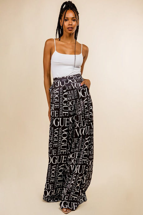 Black Sexy Palazzo Pants king-general-store-5710.myshopify.com