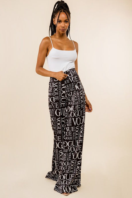 Black Sexy Palazzo Pants king-general-store-5710.myshopify.com