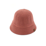 C.C Ribbed Knit Adjustable Bucket Hat