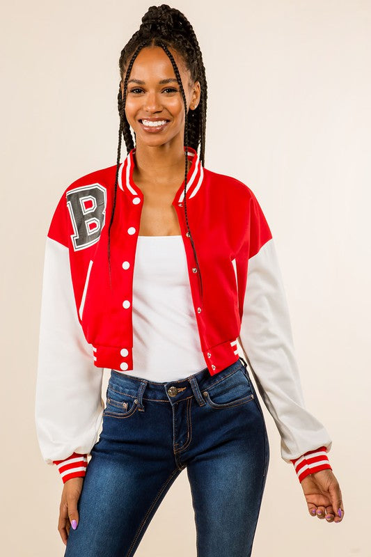 Red Sexy Bomber Jacket king-general-store-5710.myshopify.com