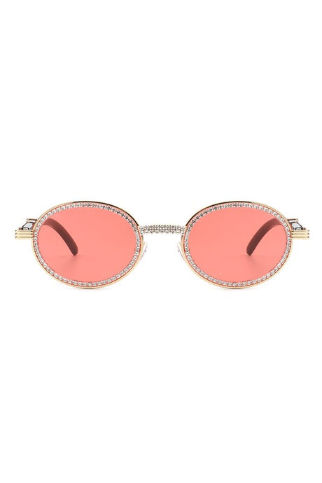 Round Circle Retro Glitter Fashion Sunglasses king-general-store-5710.myshopify.com