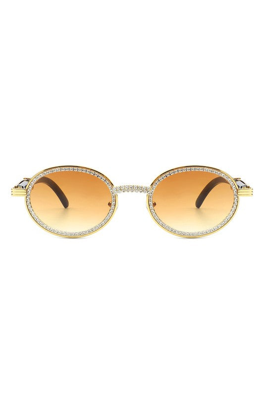 Round Circle Retro Glitter Fashion Sunglasses king-general-store-5710.myshopify.com