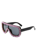 Women Oversize Rhinestone Aviator Sunglasses king-general-store-5710.myshopify.com