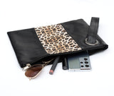 Leopard Dual Tone Clutch king-general-store-5710.myshopify.com