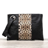 Leopard Dual Tone Clutch king-general-store-5710.myshopify.com