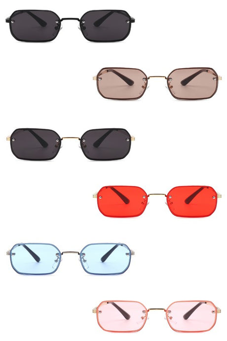 Slim Retro Rectangle Narrow Fashion Sunglasses king-general-store-5710.myshopify.com