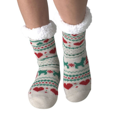 Winter Cheer - Women's House Cozy Slipper Socks king-general-store-5710.myshopify.com