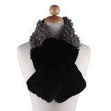 MIXED TWO TONE FUR SCARF king-general-store-5710.myshopify.com