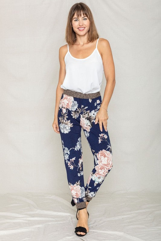 Rose Print Jogger king-general-store-5710.myshopify.com