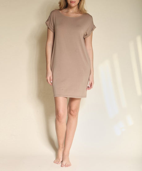 BAMBOO Crop Dress with Pockets king-general-store-5710.myshopify.com