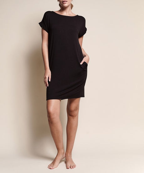 BAMBOO Crop Dress with Pockets king-general-store-5710.myshopify.com