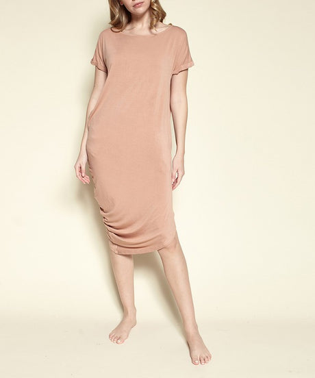 BAMBOO Asymmetrical Dolman Dress with Pockets king-general-store-5710.myshopify.com