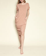 BAMBOO Asymmetrical Dolman Dress with Pockets king-general-store-5710.myshopify.com