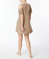 BAMBOO Cold Shoulder Flare dress king-general-store-5710.myshopify.com