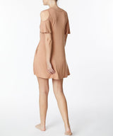 BAMBOO Cold Shoulder Flare dress king-general-store-5710.myshopify.com