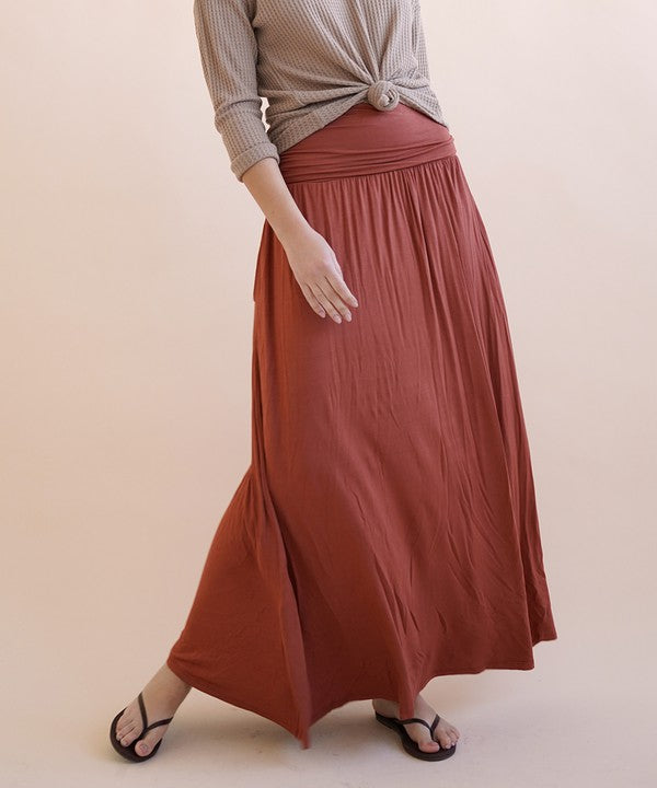 BAMBOO YOGA MAXI SKIRT king-general-store-5710.myshopify.com