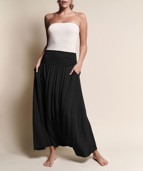 BAMBOO YOGA MAXI SKIRT king-general-store-5710.myshopify.com