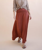 BAMBOO YOGA MAXI SKIRT king-general-store-5710.myshopify.com