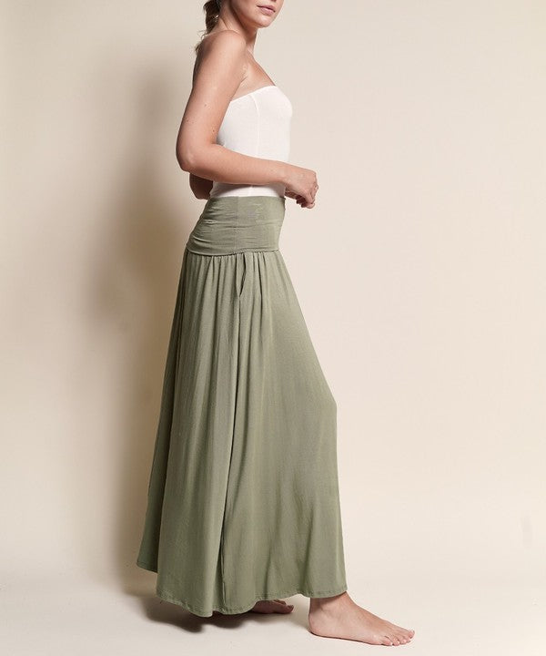 BAMBOO YOGA MAXI SKIRT king-general-store-5710.myshopify.com