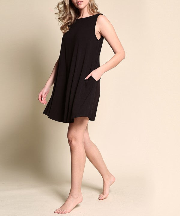 BAMBOO Daytime Hepburn Dress king-general-store-5710.myshopify.com