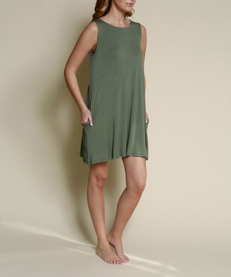 BAMBOO Daytime Hepburn Dress king-general-store-5710.myshopify.com