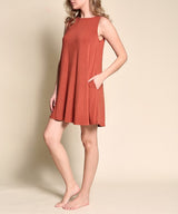 BAMBOO Daytime Hepburn Dress king-general-store-5710.myshopify.com