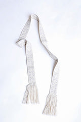 Woven Aztec Waist Tie Belt w/ Frayed Trim king-general-store-5710.myshopify.com