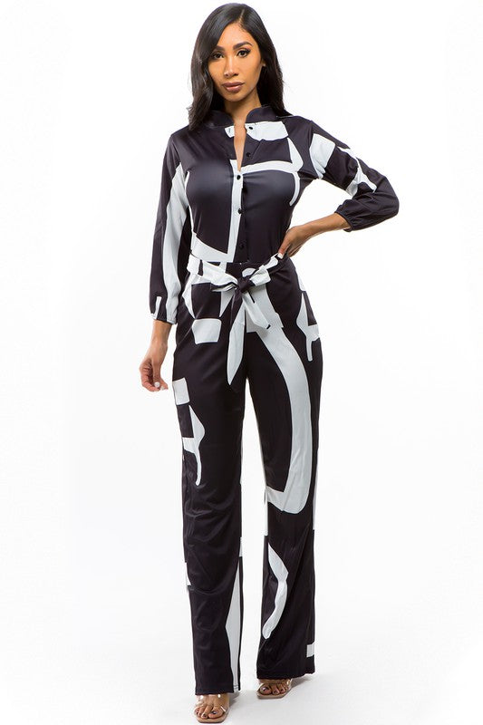 Black White Sexy Jumpsuit king-general-store-5710.myshopify.com