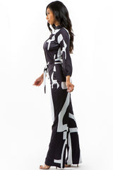 Black White Sexy Jumpsuit king-general-store-5710.myshopify.com