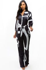 Black White Sexy Jumpsuit king-general-store-5710.myshopify.com