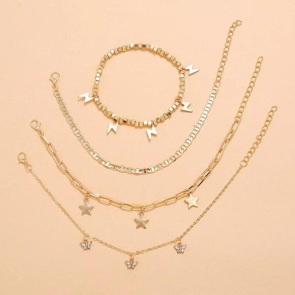 Trendy Player Anklet Set king-general-store-5710.myshopify.com