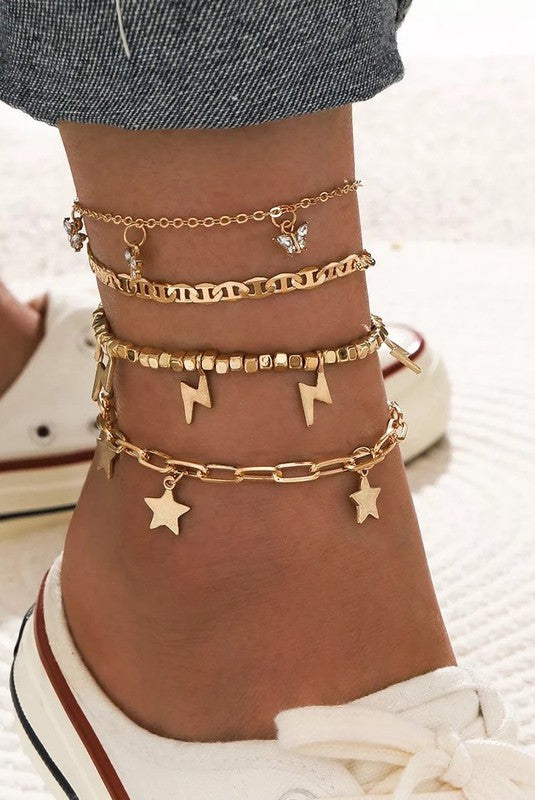 Trendy Player Anklet Set king-general-store-5710.myshopify.com