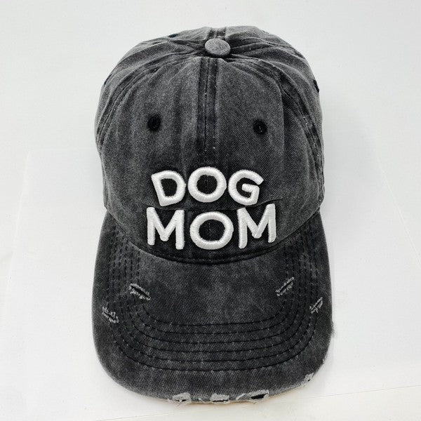 Dog Mom Ball Cap king-general-store-5710.myshopify.com