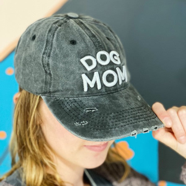 Dog Mom Ball Cap king-general-store-5710.myshopify.com