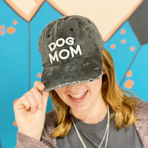 Dog Mom Ball Cap king-general-store-5710.myshopify.com