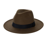 FAUX SUEDE GATSBY STYLE FEDORA king-general-store-5710.myshopify.com