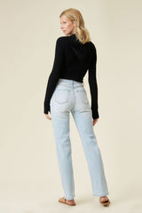 Distressed Wide Leg Jeans king-general-store-5710.myshopify.com